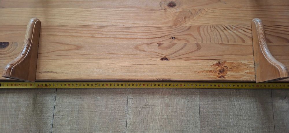 Półki sosnowe 3szt