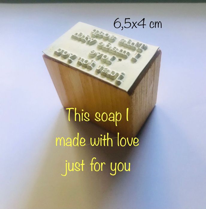 Carimbos, Moldes para Sabonetes