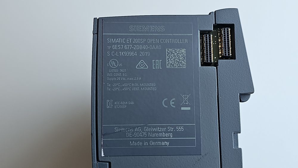 Siemens SIMATIC ET 200SP Open Controller CPU 1515SP PC2 + BusAdapter