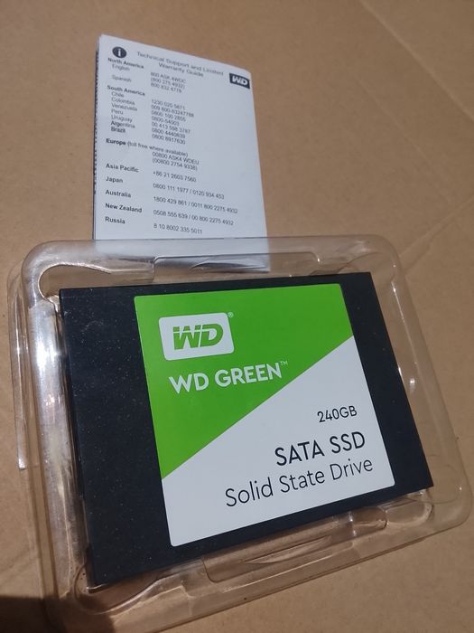 Disco rígido wd green 240gb