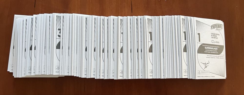 Coleção completa Futebol 2024/25