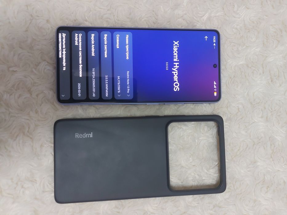 Xiaomi Redmi note 13 pro 8/256 читаємо опис.
