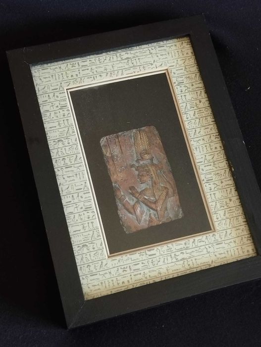 Quadro Egípcio Hieróglifos