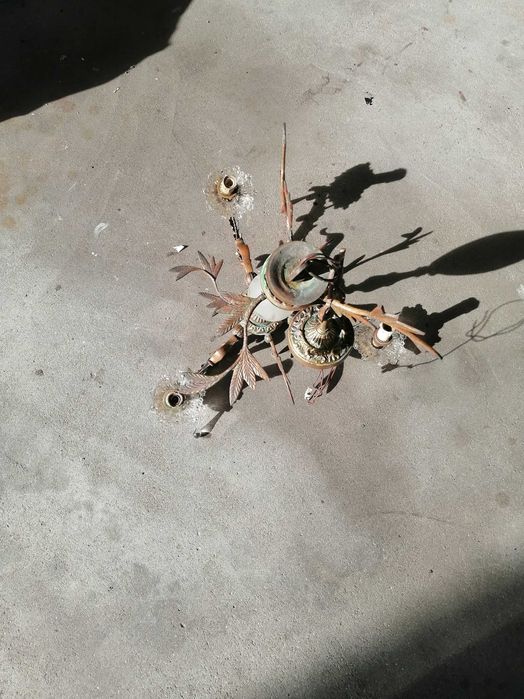 Candeeiro antigo de teto