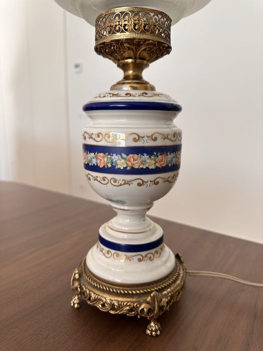 2 candeeiros de mesa - vintage