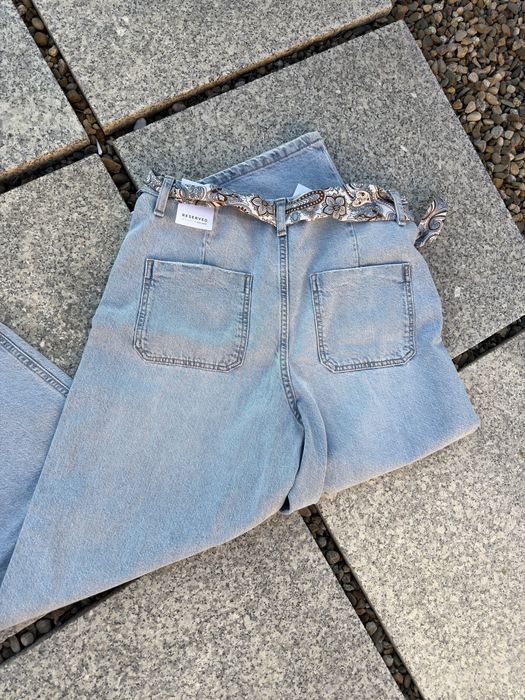 Nowe z metką jeasny culottes reserved 40 rozmiar