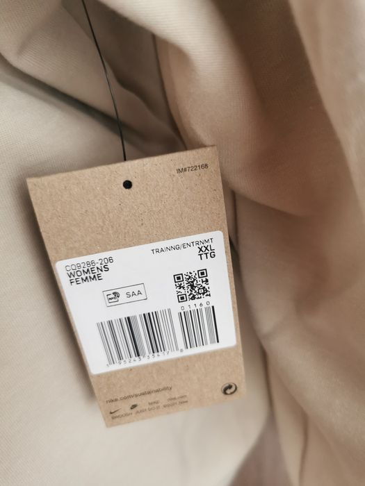 Jasna bluza do karmienia Nike Dri-fit XXL