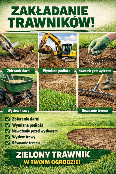 Zakładanie trawników