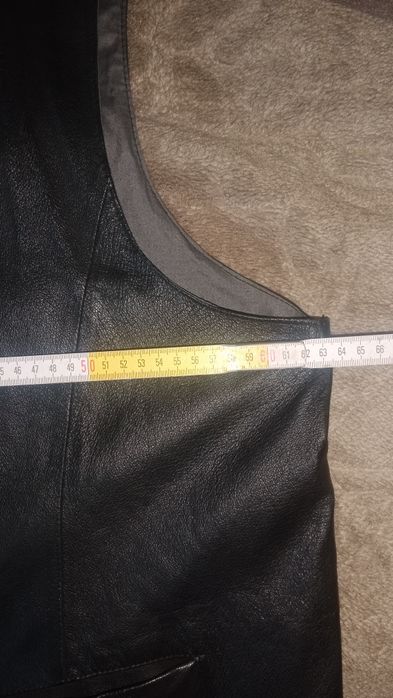 Kamizelka że skóry naturalnej