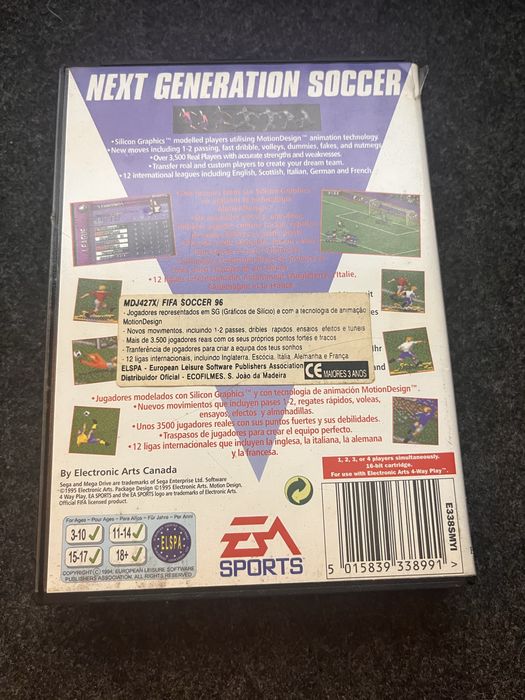 Fifa Soccer 96 - Mega Drive