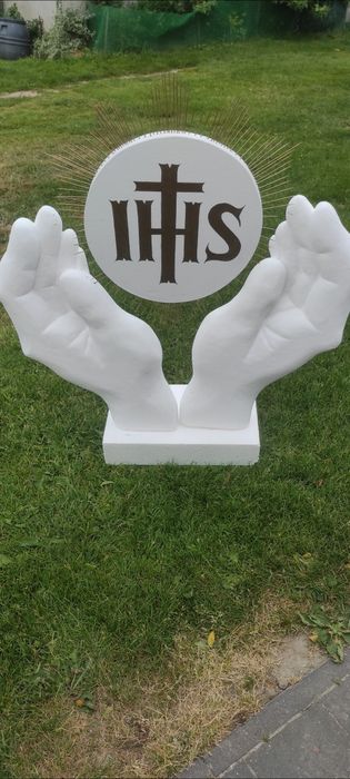 Dekoracja komunijna do kościoła .