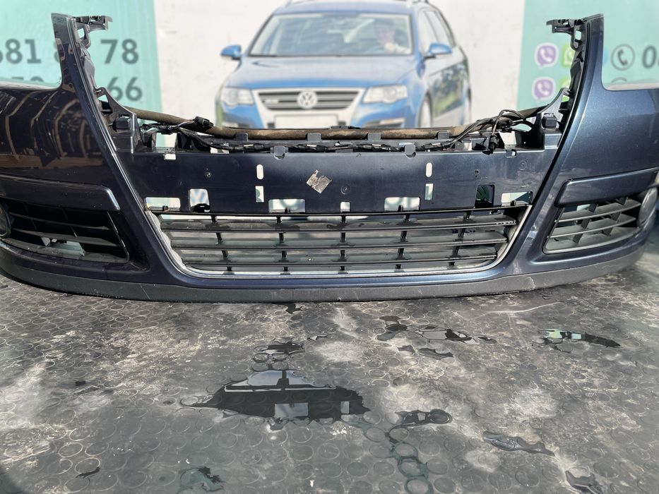 Бампер передній фольксваген пассат б6 lc5f volkswagen passat b6 лс5ф