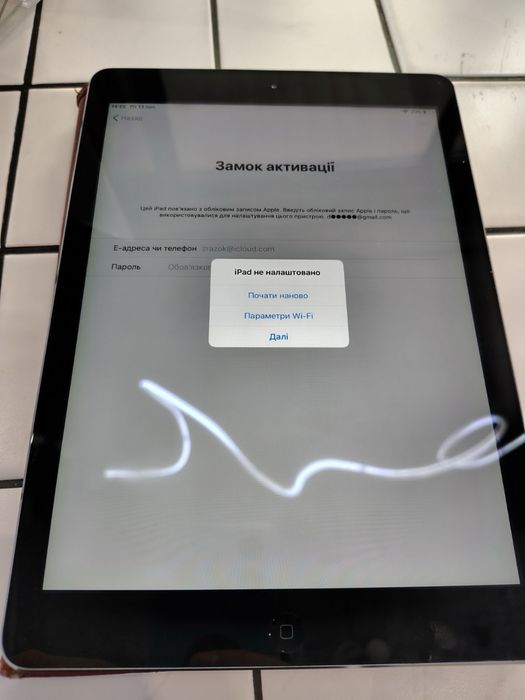 Айпад А1474 з айклауд