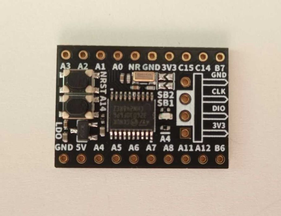 STM32G031F6P6 ARM Cortex-M0+ 64 MHz flash 32 kB RAM 8 kB TSSOP-20