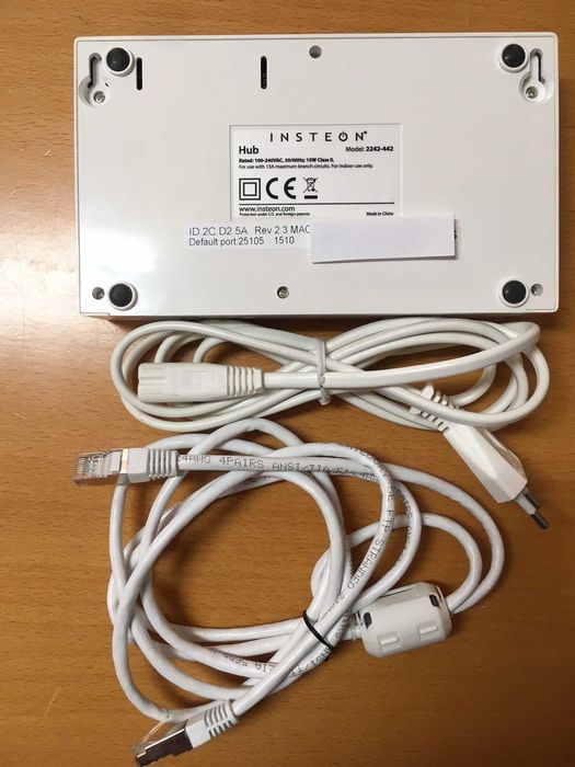insteon hub (v1) modelo 2242:442