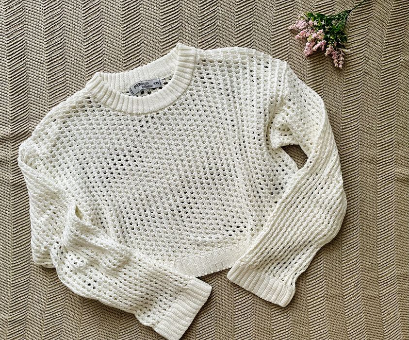 Wyprzedaż jak nowy ażurowy sweterek new yorker