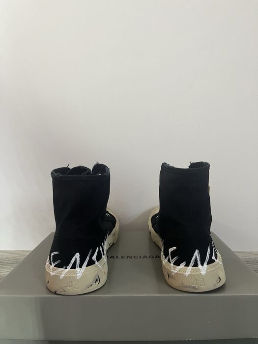 Кросівки/Кеди Balenciaga paris high-top graffiti
