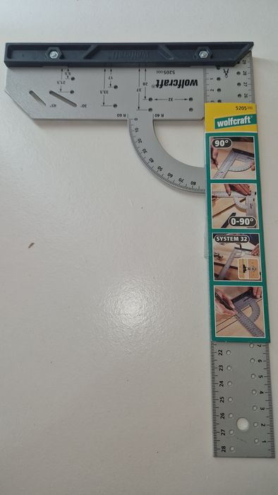 Wolfcraft Esquadro de 30 cm