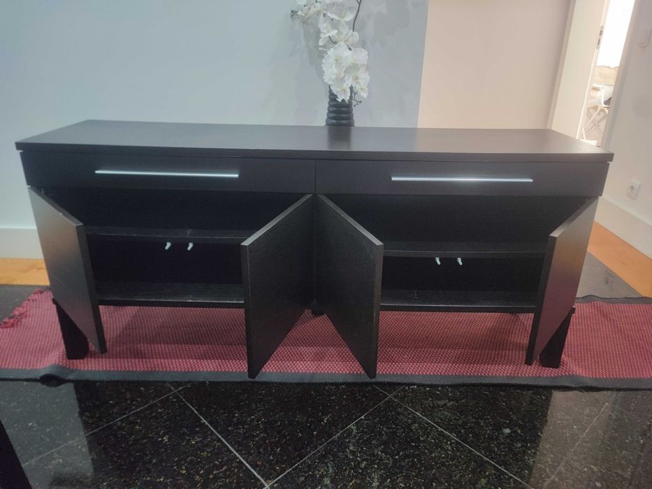 Aparador Preto Ikea
