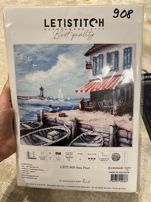 Letistitch zestaw do haftowania 908 sea port