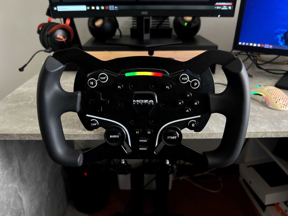 Moza R3 Direct Drive COMO NOVO + Volante F1 e Pedais
