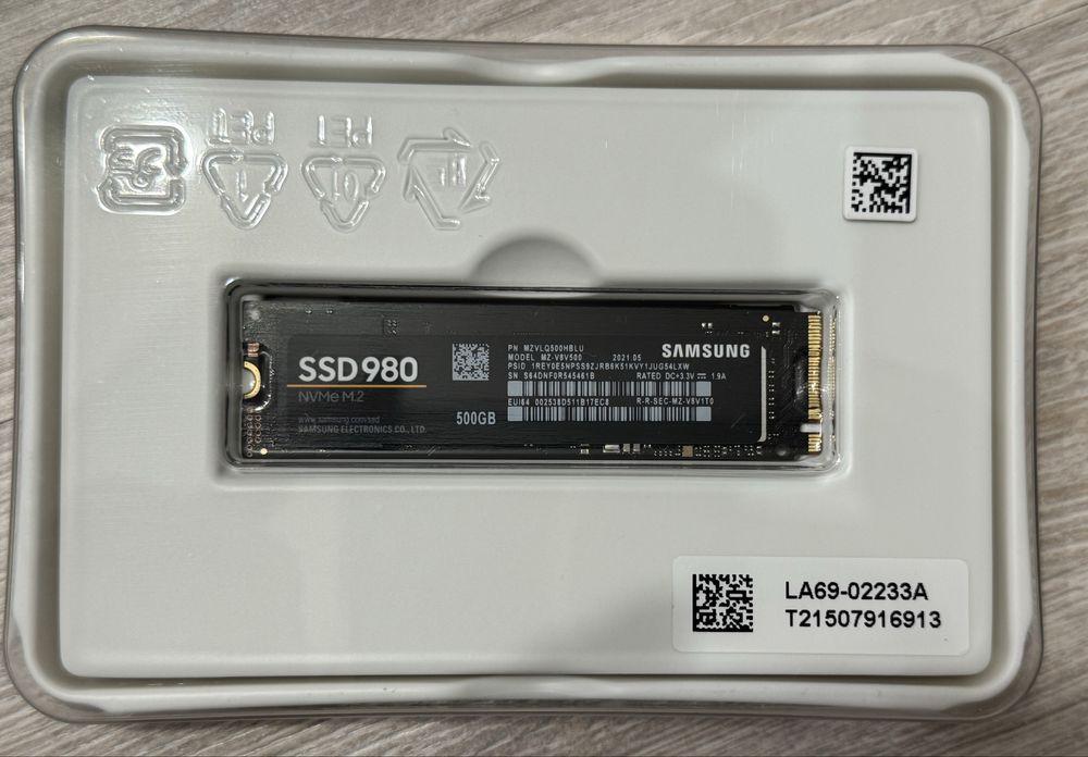 SSD накопичувач Samsung 980 500 GB (MZ-V8V500BW)