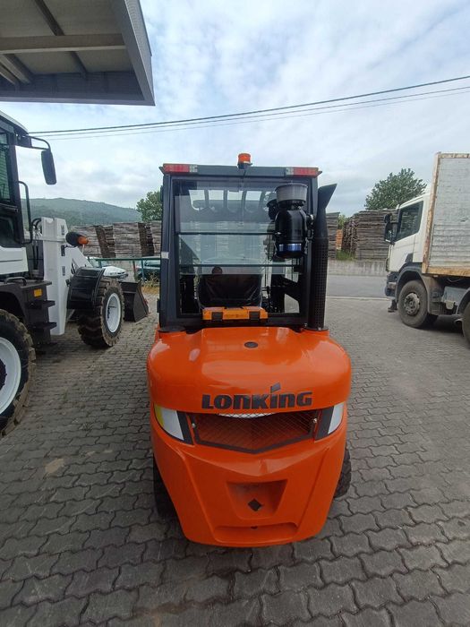 Empilhador mitsubishi novo 3.5 ton cabine e posicionador