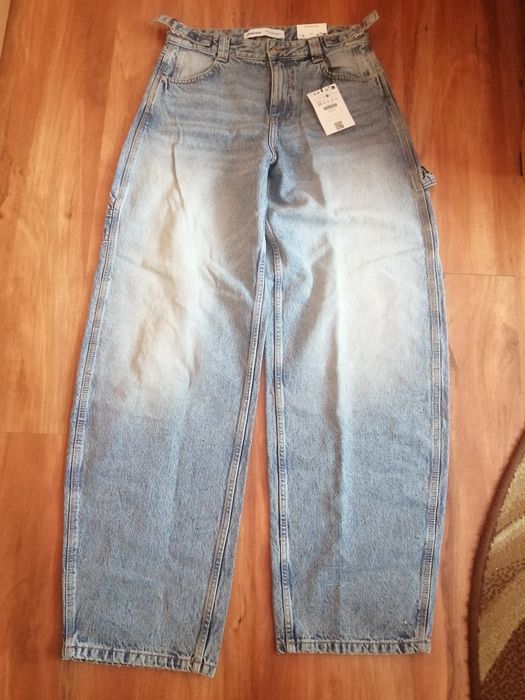 Nowe spodnie Wide Balloon 38 Bershka