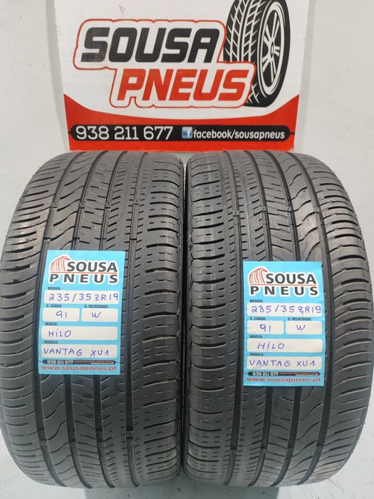 2 pneus semi novos 235-35R19 Hilo - Oferta dos Portes