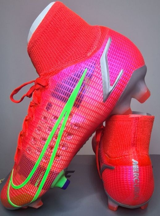 Chuteiras novas originais Nike Mercurial Superfly FG 8 Elite ACC 40.