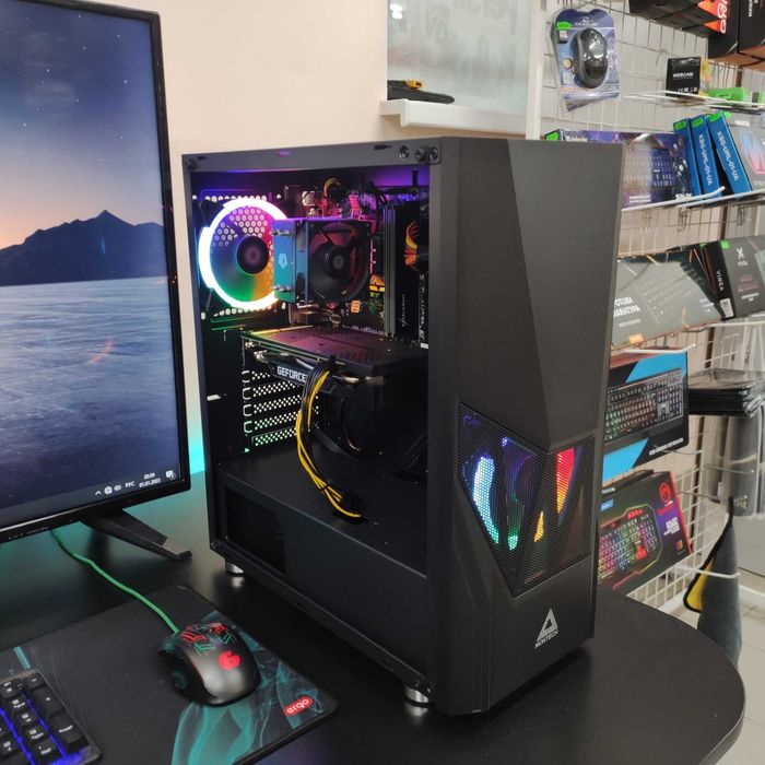 Компютер Новый Ryzen 5 5500, 16GB DDR4, GTX 1660 Super 6GB, SSD 500GB