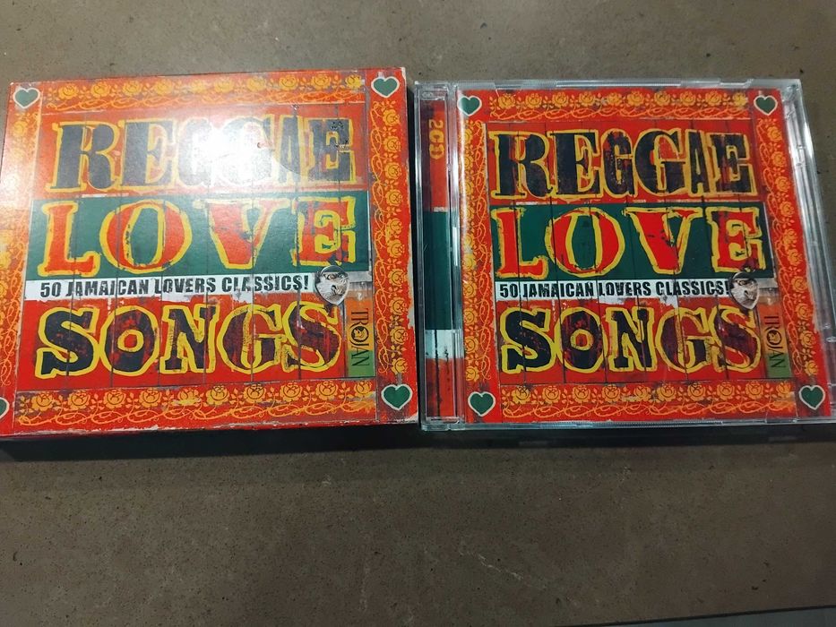 2 cds  duplos de Reggae Love Songs