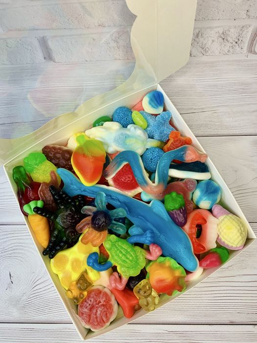 Мармеладний желейний солодкий бокс желейки мармелад подарунок