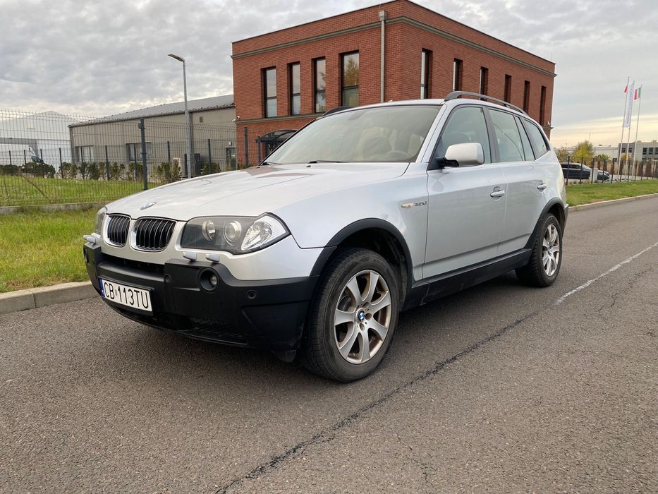 BMW X3 x3 3.0D 204 KM Xenon Skóra Tempomat Navi Grzane Fotele Hak