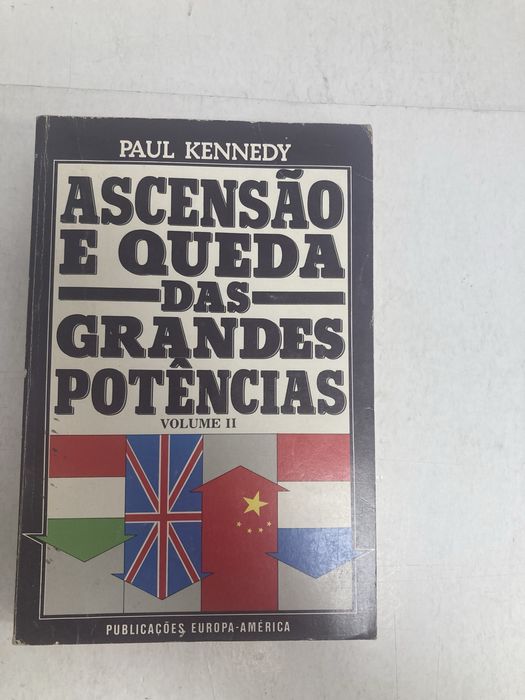 2 Livros A Ascensão e Queda das Grandes Potências, Vol. I e II