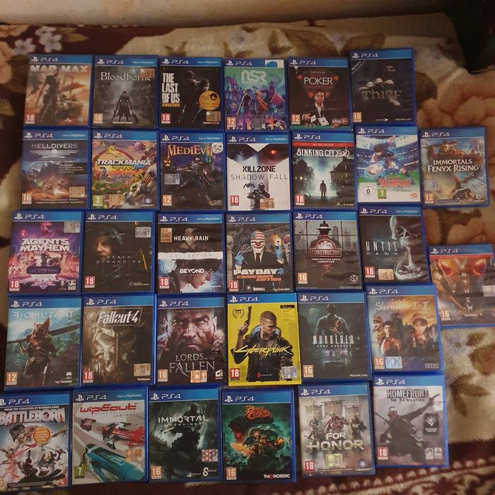 Игры на ps4, диски пс 4, ігри на Sony Playstation 4