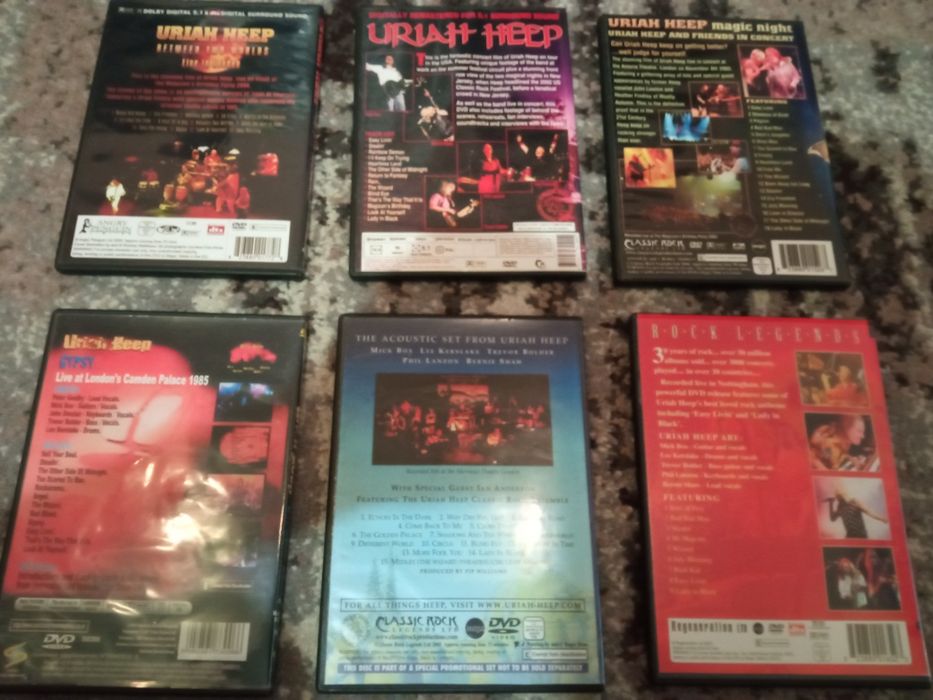 Коллекция дисков.Uriah Heep.Рок.