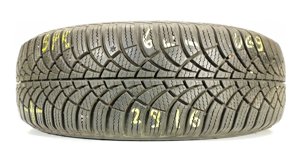 2x 185/60 R15 Goodyear UG9 opony zimowe 6 mm / montaż wysyłka