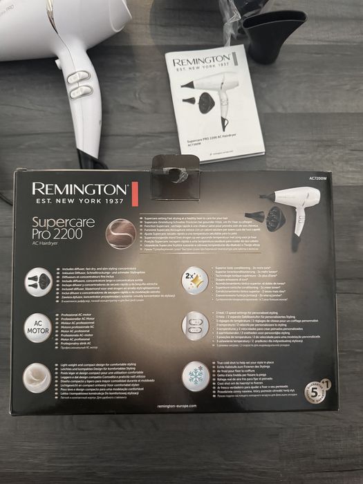 Suszarka do wlosow z jonizacją remingtown jak nowa