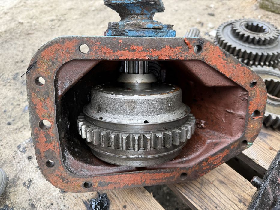 Mtz przystawka wlaczanie przedni naped inne koparka borec