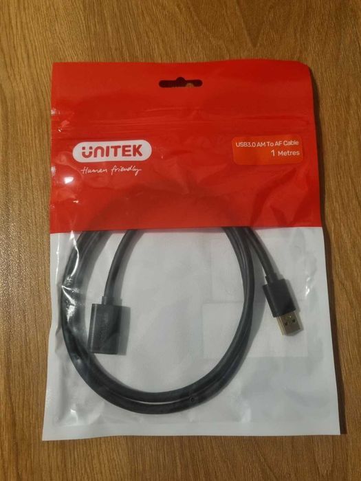 Cabo USB 3.1 macho-fêmea (1 m)