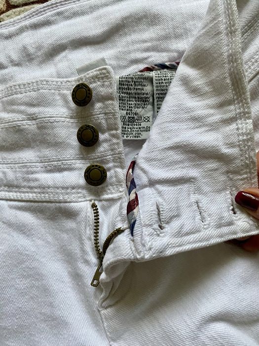 Білі джинсові штани, нові, євро44/укр52