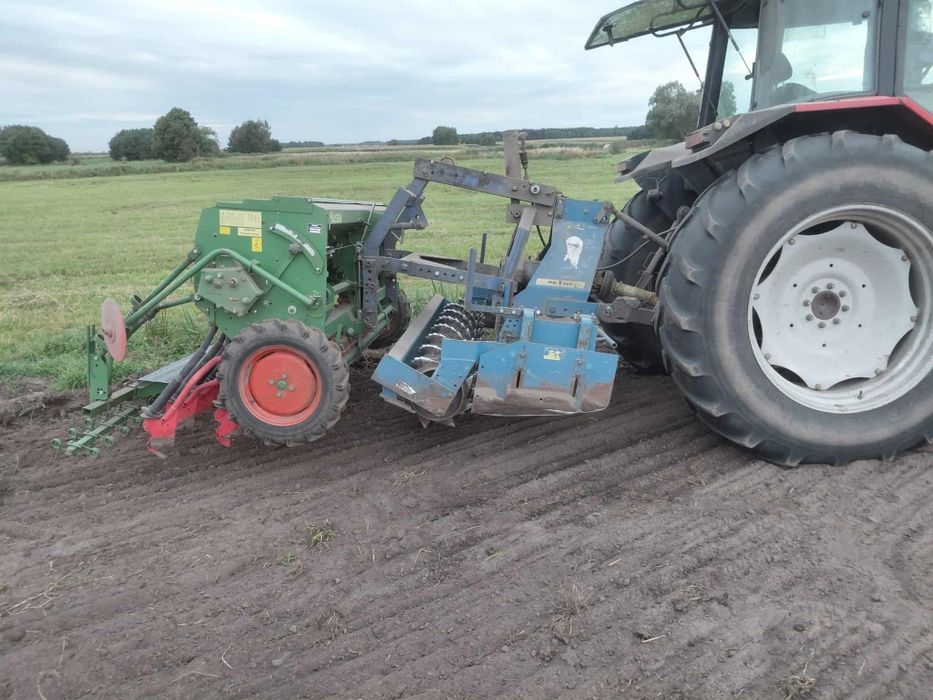 Agregat uprawowo siewny , hydropak 2.5 ma  brona Rabe+ Hassia DKL 250D