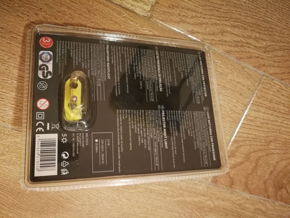 Luz de presença de projecao