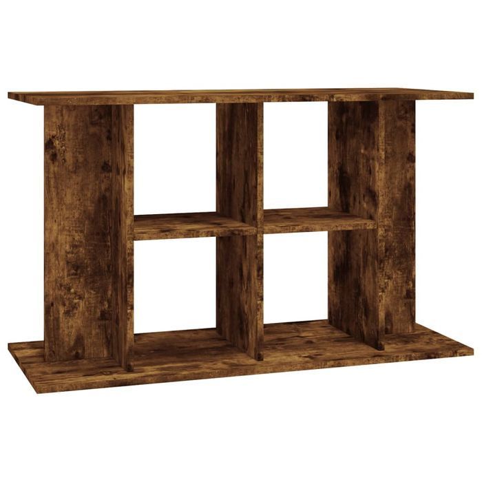 Szafka pod akwarium Vidaxl, 100x40x60 cm, Przydymiony Dąb