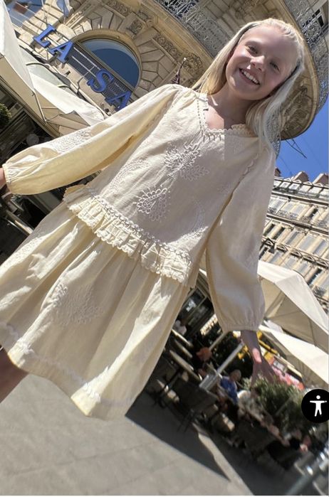 Сукня zara платье вишиванка 11-12 р 152см 13-14 р 164 см нове