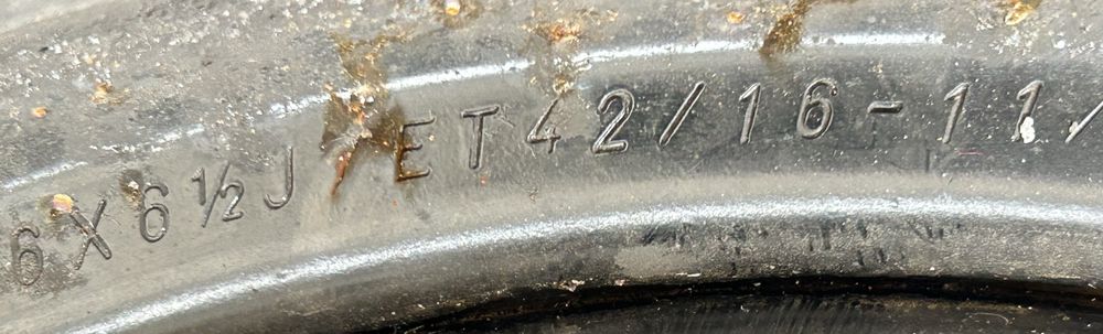 Felgi Stalowe BMW R 16 5x120 otwór 72,5