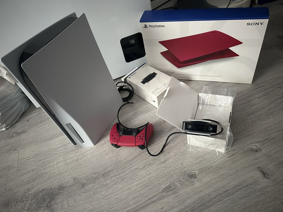 Sony playstation 5 + dualsense+ корпус+ камера