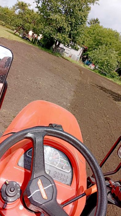 Mini Traktor Kubota / wynajem /usługi: kosiarka, glebogryzarka, pług