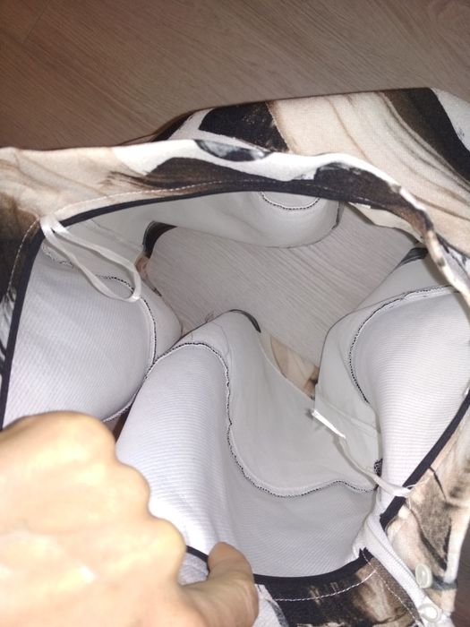 Oryginalna piankowa spódnica bombka na Sylwestra h&m